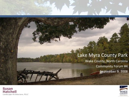 Lake Myra County Park - Wake County Government