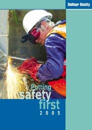 Putting Safety First - Balfour Beatty Rail