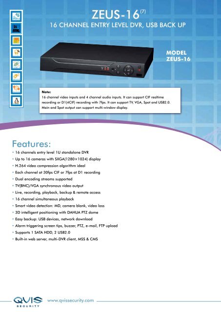 qvis dvr 16 channel