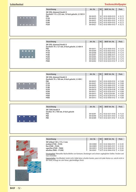 ZUBEHÖR KATALOG - BASF Coatings Services GmbH