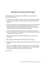 Regelung zum Umgang mit Kettensägen