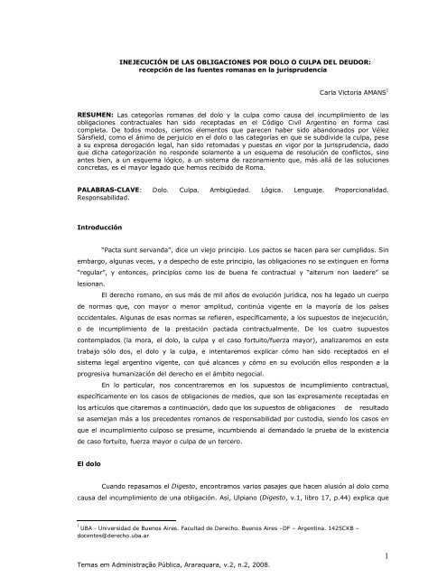 Temas em AdministraÃ§Ã£o PÃºblica, Araraquara, v.2, n.2, 2008 ...
