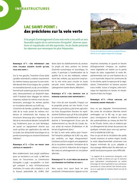 dossier - Vu du Doubs - Conseil gÃ©nÃ©ral du Doubs