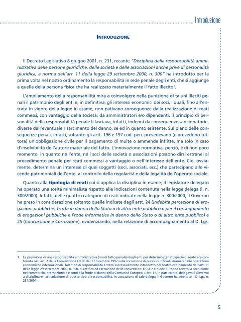 LINEE GUIDA PER LA COSTRUZIONE DEI ... - Confindustria