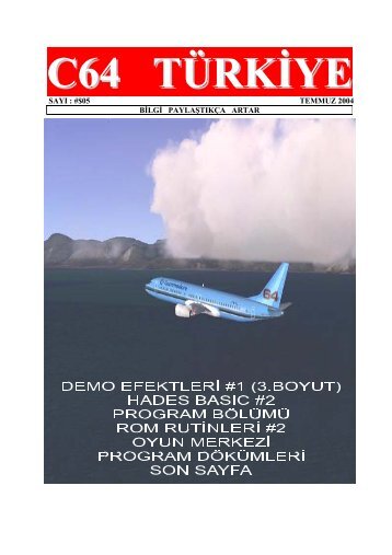 C64 Turkiye - Sayi 05 (Temmuz 2004).pdf - Retro Dergi