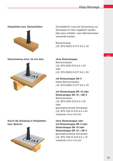 Kalzip® Montagerichtlinie