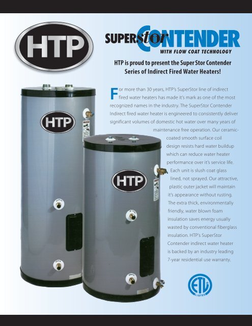 Htp Indirect Water Heater Maintenance Indirect Water Htp 80 Gallon