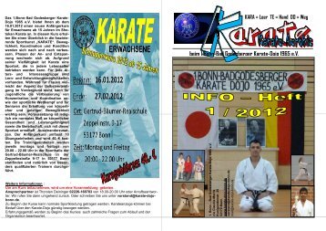 Dies und Das - Karate-Dojo Bonn