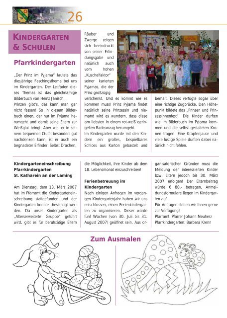 HORUK Ausgabe 3 - Gemeinde St. Katharein an der Laming