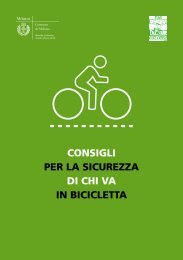 consigli per la sicurezza di chi va in bicicletta - Comune di Bubbiano