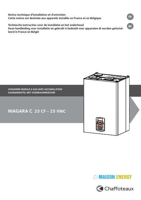 NIAGARA C 25 CF - 25 VMC - Chaffoteaux