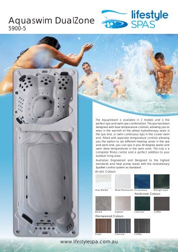 Aquaswim 5900-5 Dual Zone PDF - Lifestyle Spas and Leisure
