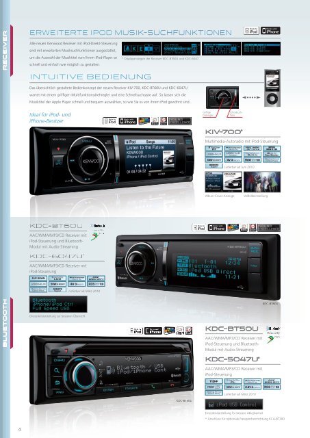 CAR & HOME ENTERTAINMENT 2010 • 2011 - Kenwood