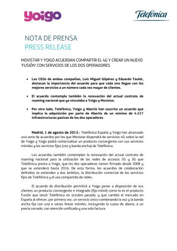 nota de prensa en página nueva (PDF 67 KB) - Sala de prensa