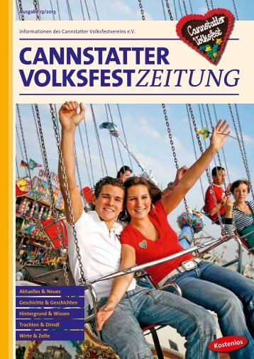 Ausgabe 2013 - Cannstatter Wasen