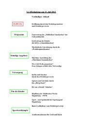 Ablaufplan zum Elbebadetag 2013 - Gemeinde-moeser.de