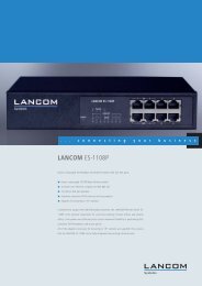 LANCOM ES-1108P - LANCOM Systems