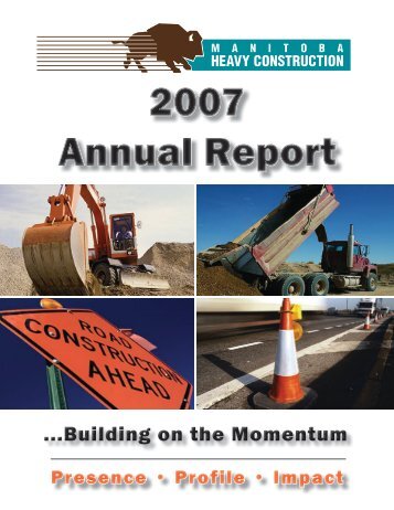 2007 Annual Report - Manitoba Heavy Construction Association
