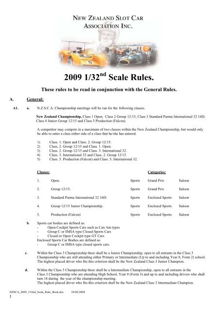 group 12 slot car