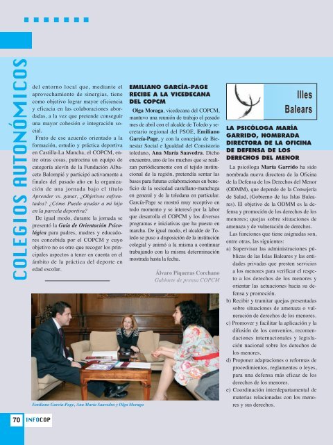 NÃMERO 57. ABRIL - JUNIO 2012 - Consejo General de Colegios ...