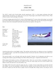 Flight1 ATR72-500 - Rays Aviation