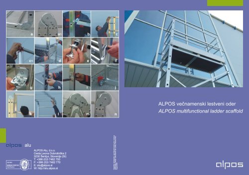visoki delovni oder (pdf - 2,63 MB) - Alpos Alu