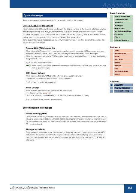 S90 XS/S70 XS Reference Manual - zZounds.com