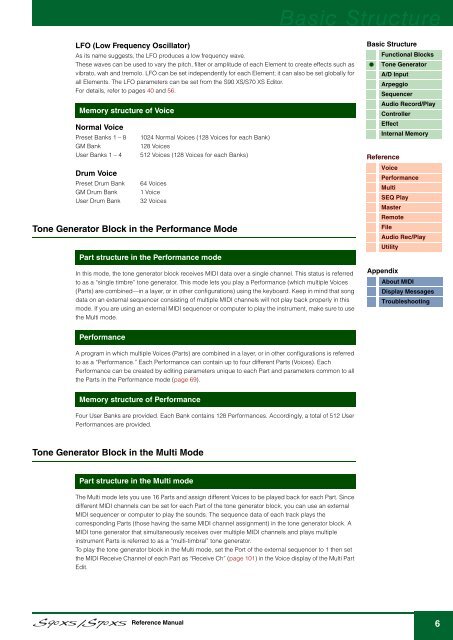 S90 XS/S70 XS Reference Manual - zZounds.com