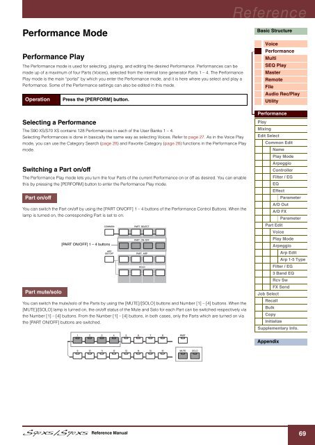 S90 XS/S70 XS Reference Manual - zZounds.com