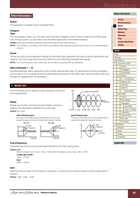 S90 XS/S70 XS Reference Manual - zZounds.com