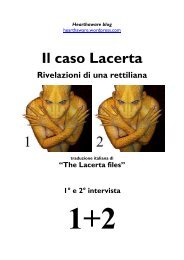 Il caso Lacerta Rivelazioni di una rettiliana - Hearthaware