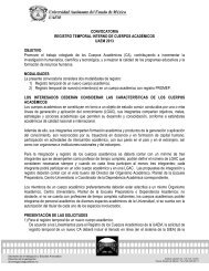 CONVOCATORIA REGISTRO TEMPORAL INTERNO DE CUERPOS ...