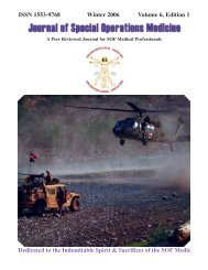 Winter 06 Vol 6 Ed 1 - United States Special Operations Command