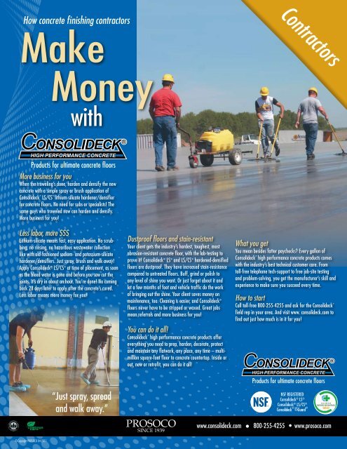 Consolideck Contractor Flyer