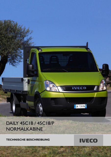 DAILY 45C18 / 45C18/P NORMALKABINE - Iveco