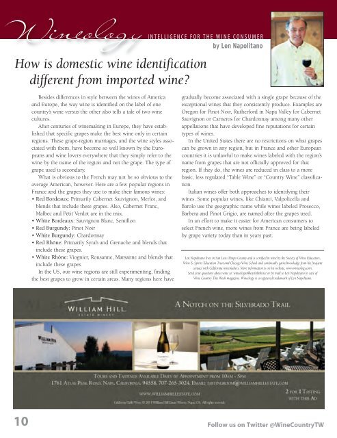 Download as a PDF - Wine Country This Week