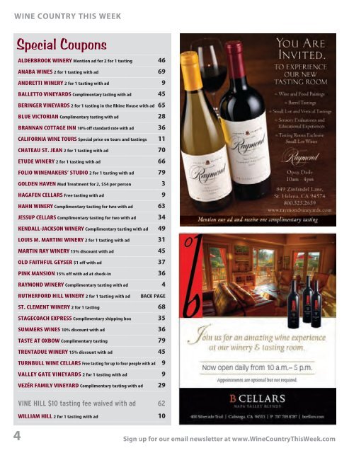 Download as a PDF - Wine Country This Week