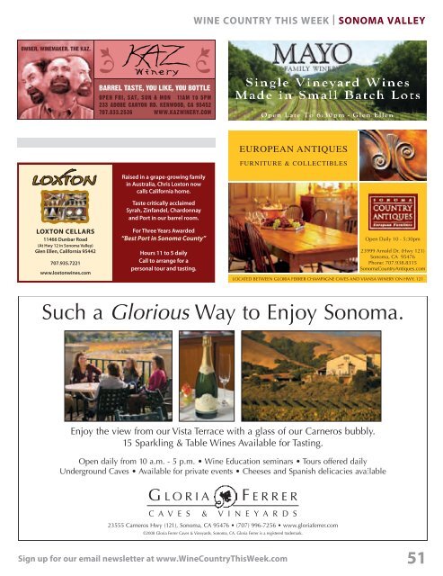 Download as a PDF - Wine Country This Week