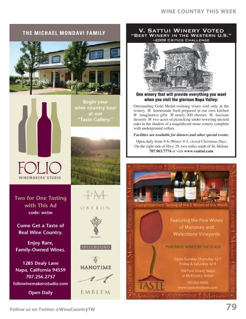 Download as a PDF - Wine Country This Week