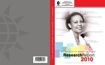 Research Report 2010 - University of KwaZulu-Natal