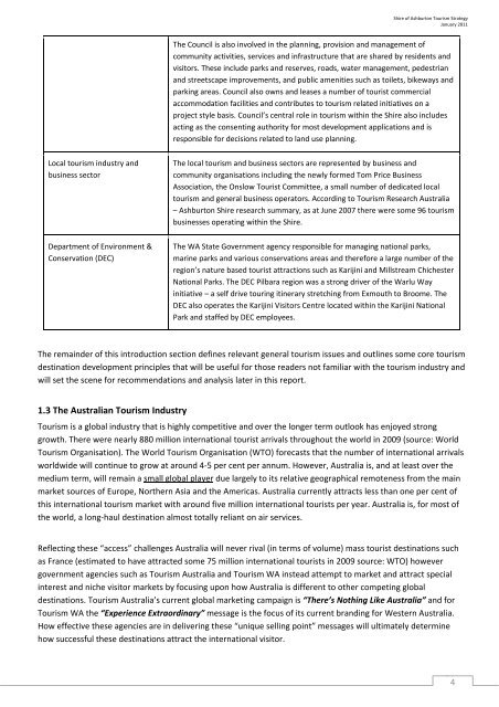 Part 1 - Shire of Ashburton