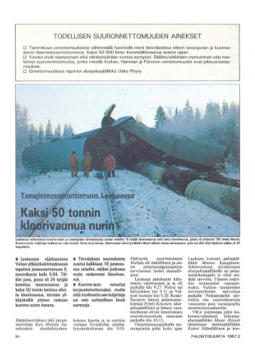 Palontorjunta 2/1987 - Pelastustieto