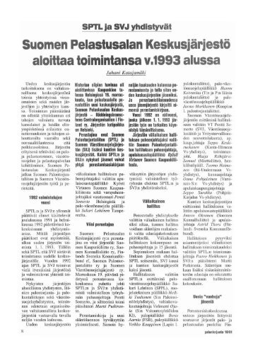 Palontorjunta 10/1991 - Pelastustieto