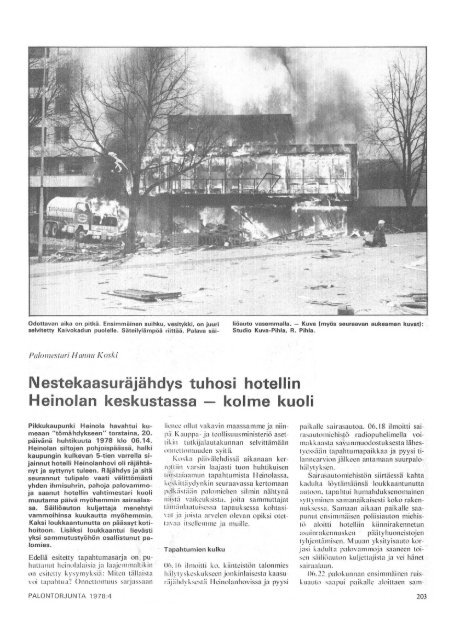Palontorjunta 4/1978 - Pelastustieto