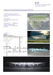 Extension of Urumqi International Airport,  PR China - Koch + Partner