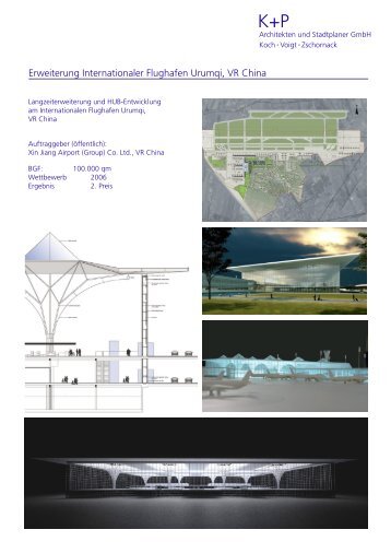 Erweiterung Internationaler Flughafen Urumqi, VR ... - Koch + Partner