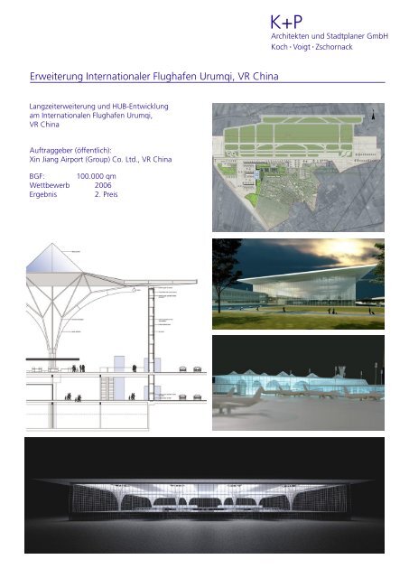 Erweiterung Internationaler Flughafen Urumqi, VR ... - Koch + Partner