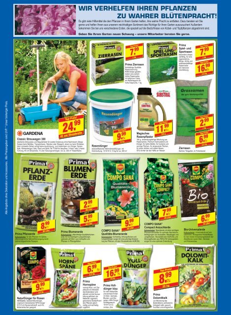 grosse gartenfreude – kleiner preis! - Kömpf Bauzentrum