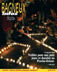 Bagneux infos 163 - fÃ©vrier 2009