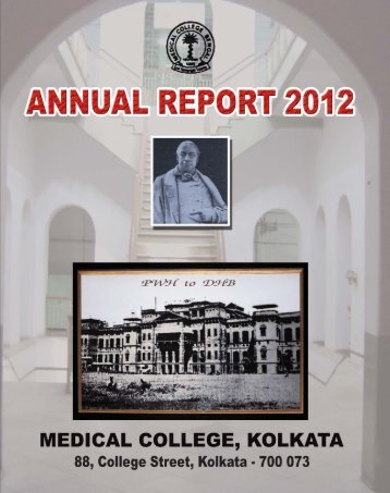 Annual Administrative Report 2010-11- Medical College, Kolkata